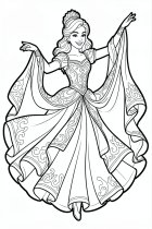 dansande prinsessa