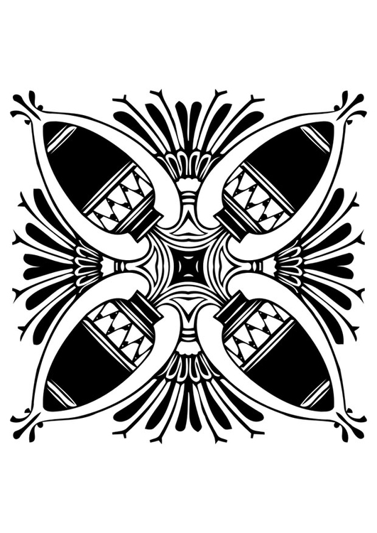 Målarbild design