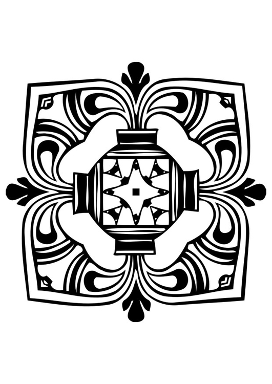 Målarbild design