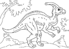 dinosaur - parasaurolophus