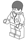 malarbild doktor - läkare