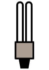F�rgl�ggningsbilder energisparande glödlampa