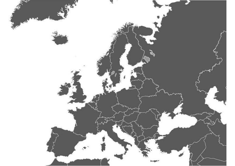 Målarbild Europa