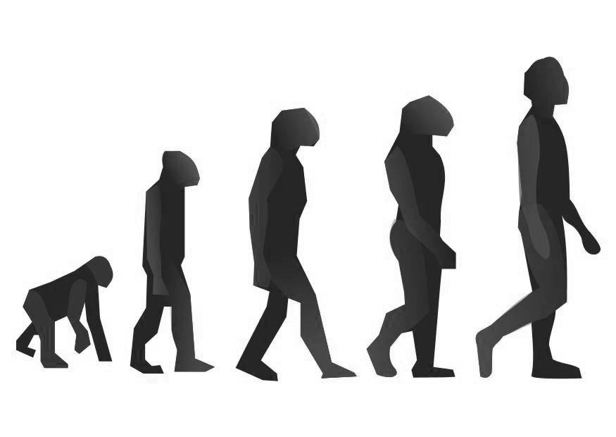 Målarbild evolution
