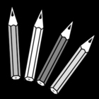 färgpennor