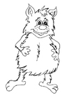malarbild fantasifigur