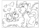 F�rgl�ggningsbilder Fars dag - hundar