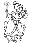 Målarbild fe