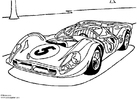 Målarbild Ferrari P 4