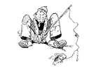 malarbild fiske