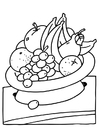 Målarbild frukter