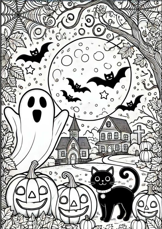 Halloween landskap