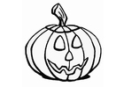 F�rgl�ggningsbilder halloween-pumpa