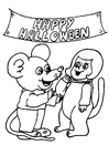 F�rgl�ggningsbilder halloweenparty