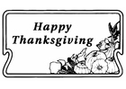 F�rgl�ggningsbilder Happy Thanksgiving