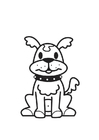 malarbild hund