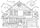 F�rgl�ggningsbilder hus - exteriör