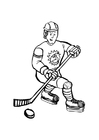 malarbild ishockey