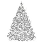 Julgranen dekorerad