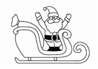 Målarbild julslÃ¤de