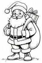 Jultomten på vägen