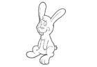 malarbild kanin