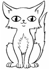 malarbild katt