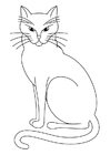 malarbild katt