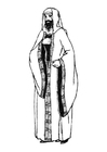 klädedräkt - gabardin