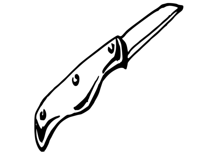 Målarbild kniv