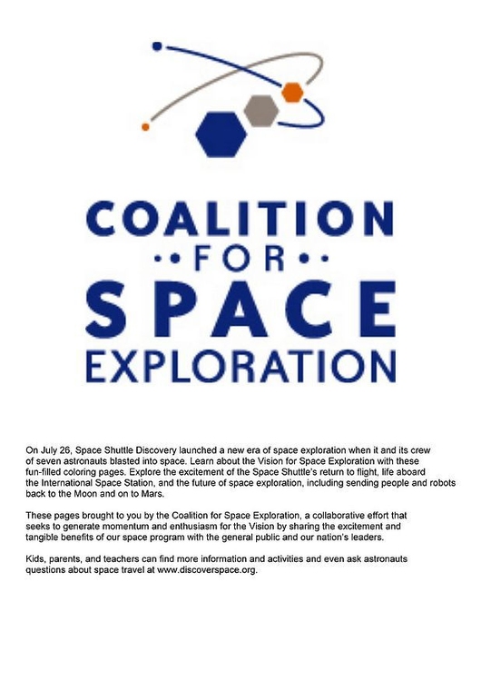Målarbild Koalition fÃ¶r rymdforskning
