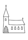 F�rgl�ggningsbilder kyrka