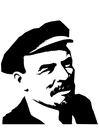 F�rgl�ggningsbilder Lenin