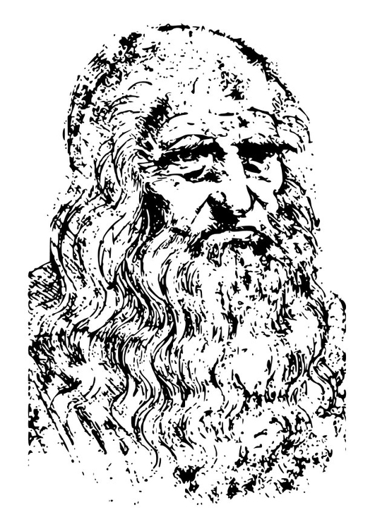 Målarbild Leonardo da Vinci
