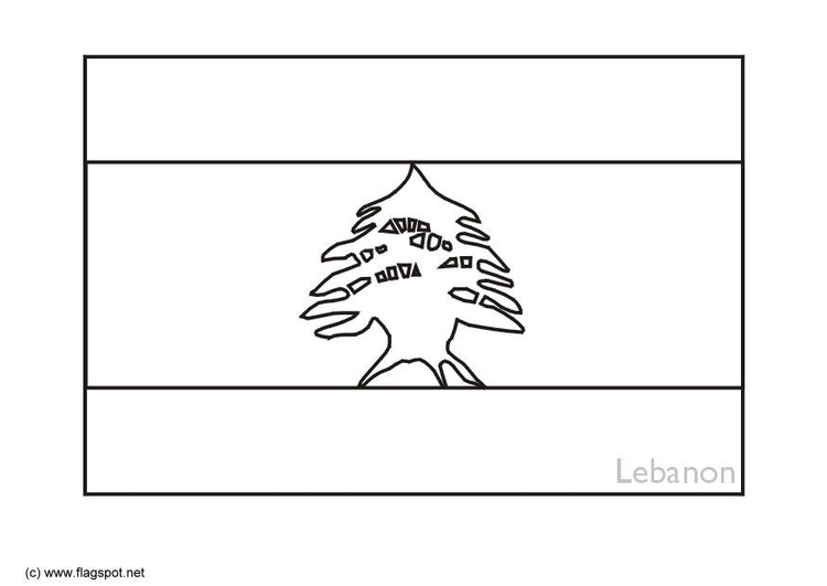 Målarbild Libanon