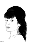 malarbild Lily Allen