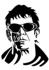 F�rgl�ggningsbilder Lou Reed