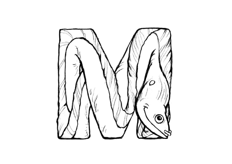 Målarbild m-moray