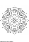 Målarbild mandala-1402d