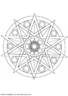 F�rgl�ggningsbilder mandala-1502a