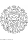 F�rgl�ggningsbilder mandala-1502e