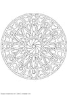 F�rgl�ggningsbilder mandala-1502i