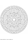 F�rgl�ggningsbilder mandala-1502m