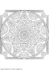 F�rgl�ggningsbilder mandala-1502q