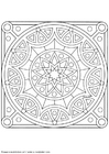 F�rgl�ggningsbilder mandala-1502w