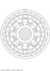 F�rgl�ggningsbilder mandala-1502y