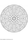 F�rgl�ggningsbilder mandala-1602a