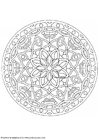 F�rgl�ggningsbilder mandala-1602c