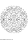 F�rgl�ggningsbilder mandala-1602f