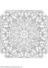 F�rgl�ggningsbilder mandala-1602h